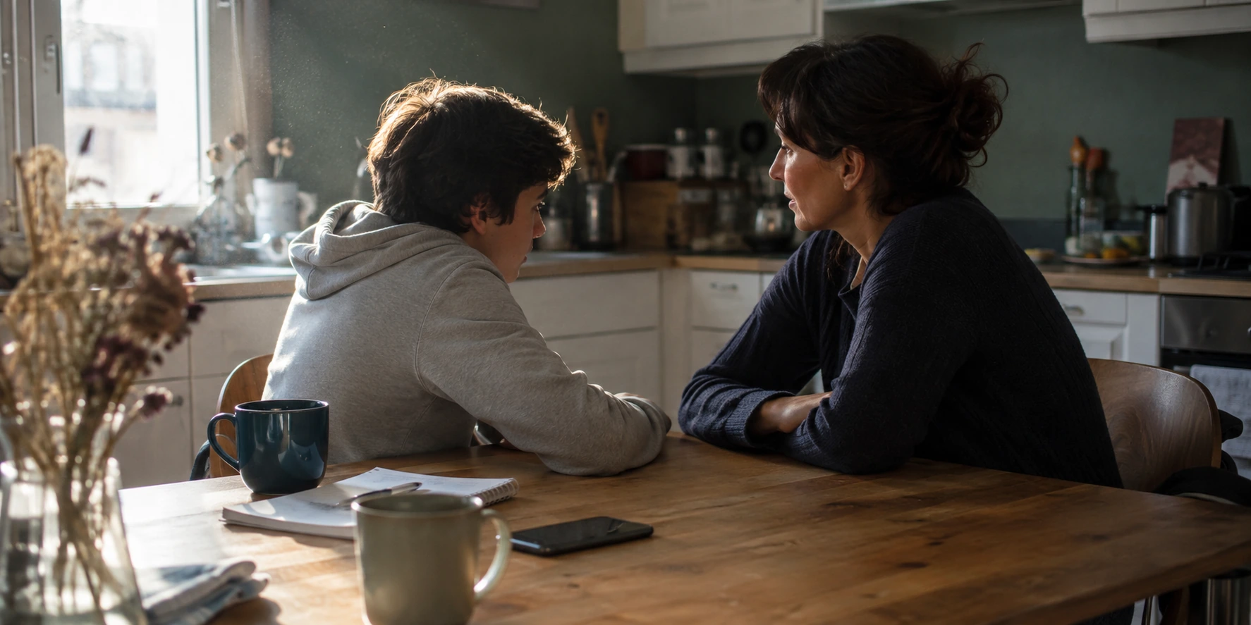 parent adolescent discussion