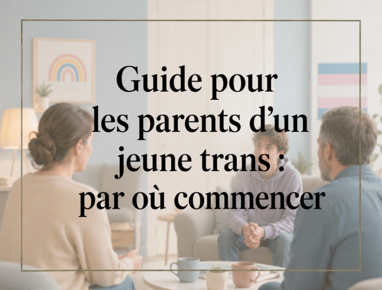 accompagner son enfant transgenre