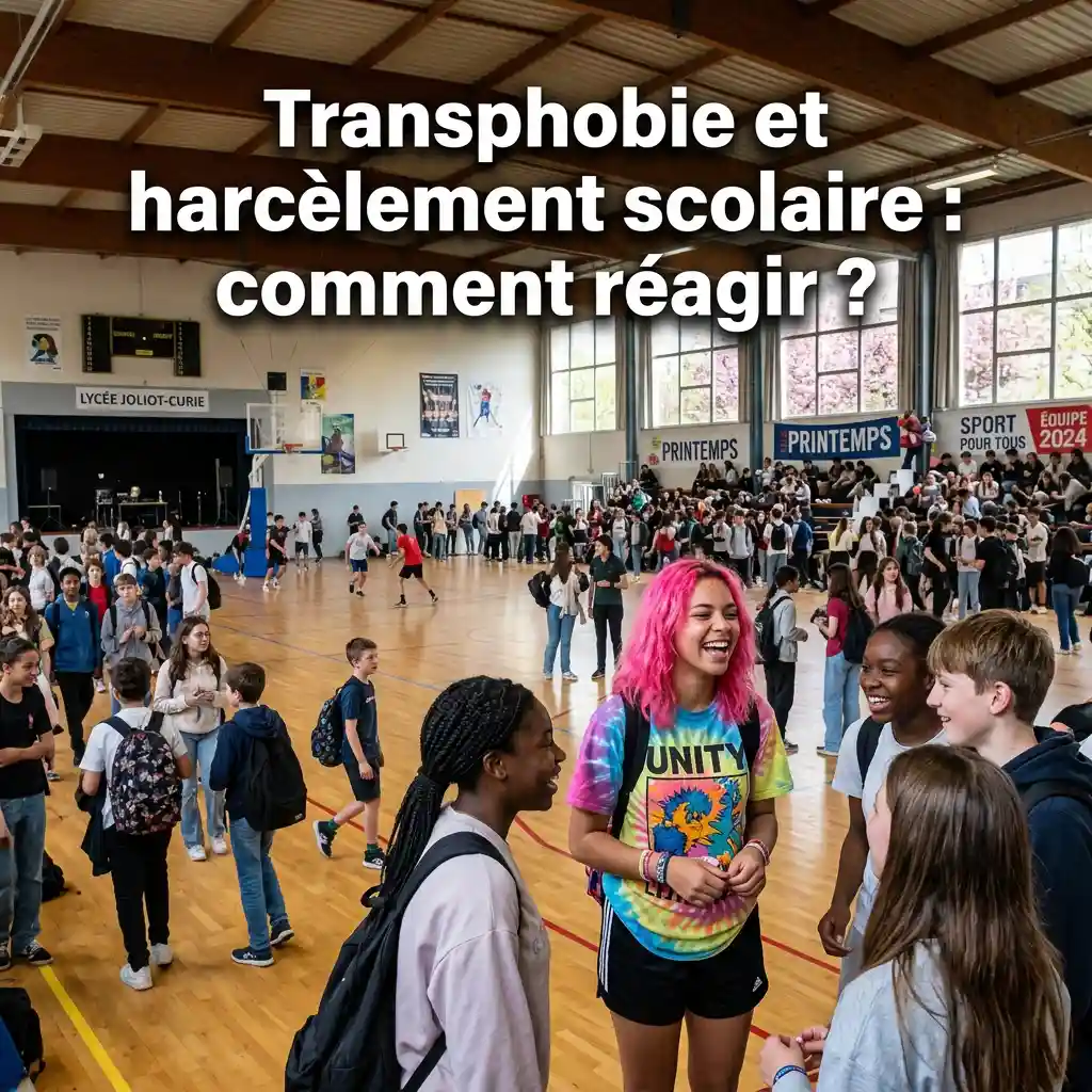 Transphobie et harcèlement scolaire