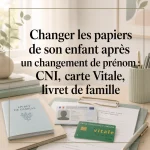 officier d'état civil demande changement prénom